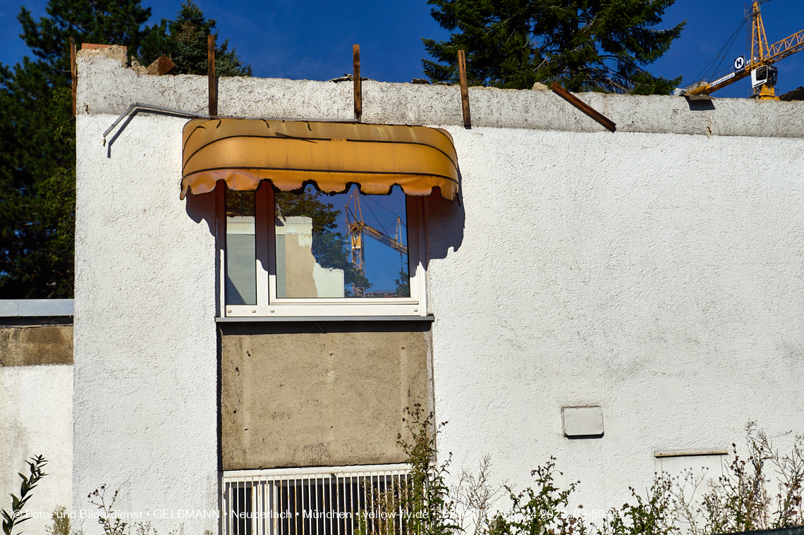 24.08.2022 - Baustelle an der Niederalmstraße 16 und Hugo-Lang-Bogen 13 in Neuperlach-Trudering